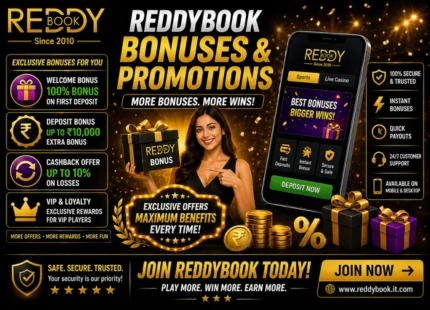 Reddybook Bonuses & Promotions