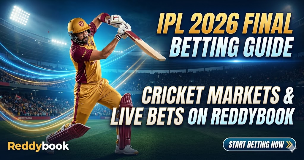 IPL 2026 Final Betting Guide — Cricket Markets & Live Bets on Reddybook