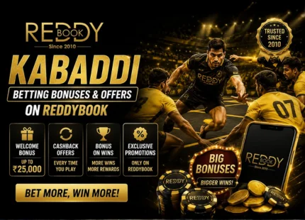 Kabaddi Betting Bonuses and Offers on Reddybook