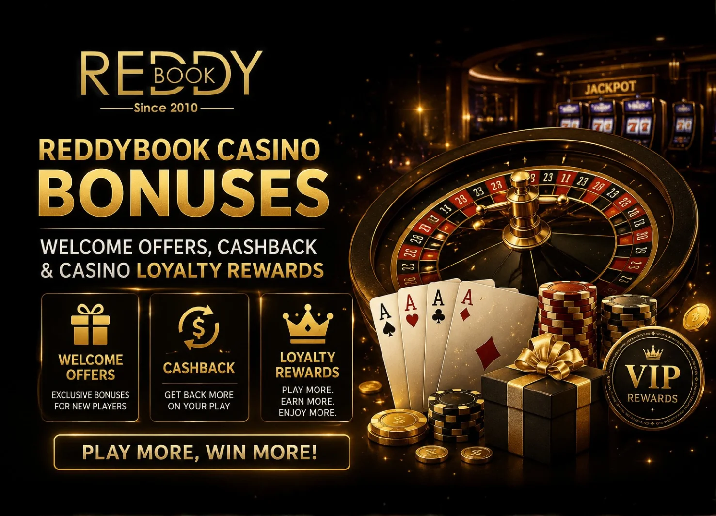 Casino Bonuses Welcome Cashback Loyalty Rewards