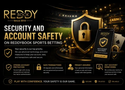 Security and Account Safety on Reddybook Sports Betting