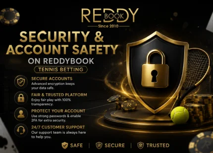 Security and Account Safety on Reddybook Tennis Betting