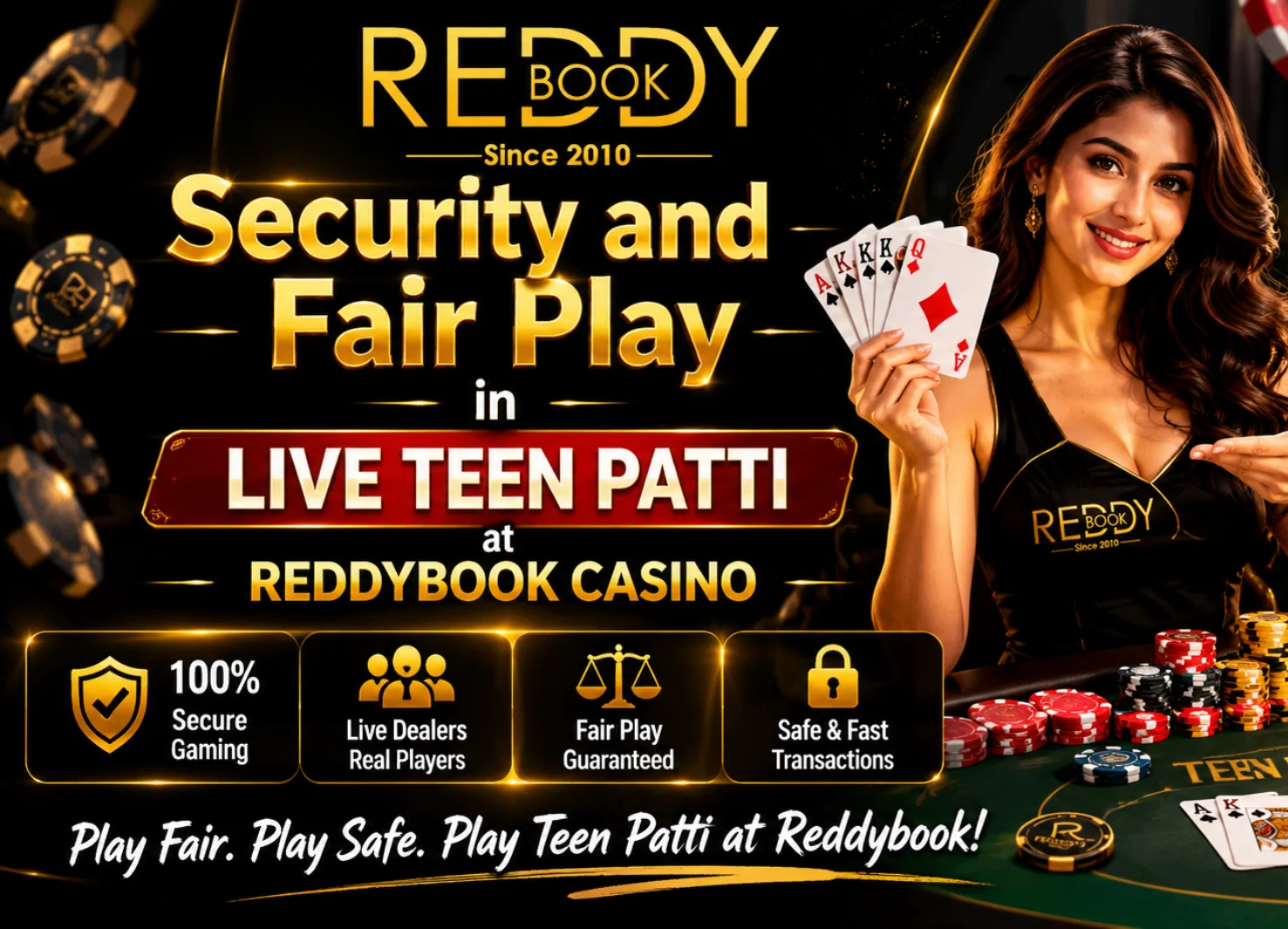 Security and Fair Play in Live Teen Patti at